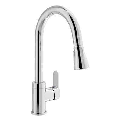 Identity Single-Handle Pull-Down Sprayer Kitchen Faucet in Polished Chrome (1.5 GPM)