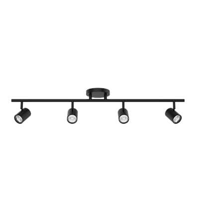 Pipe LED 4 Light Fixed Rail