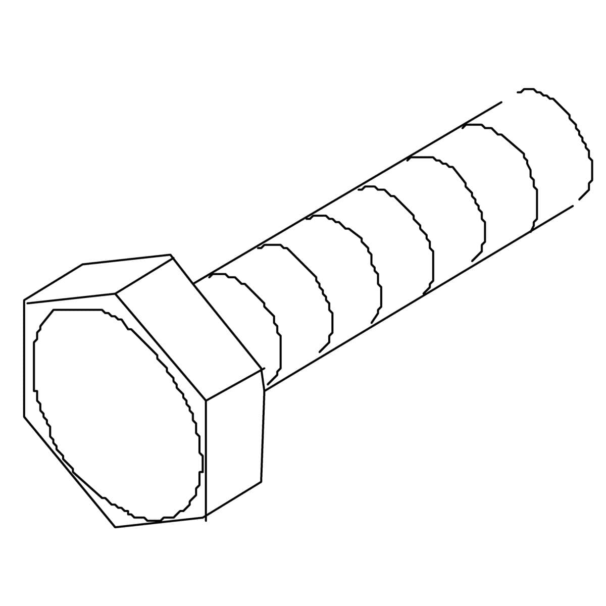 Kohler Genuine Parts Screw 1/4-20 X 1.25 by Kohler Genuine Parts