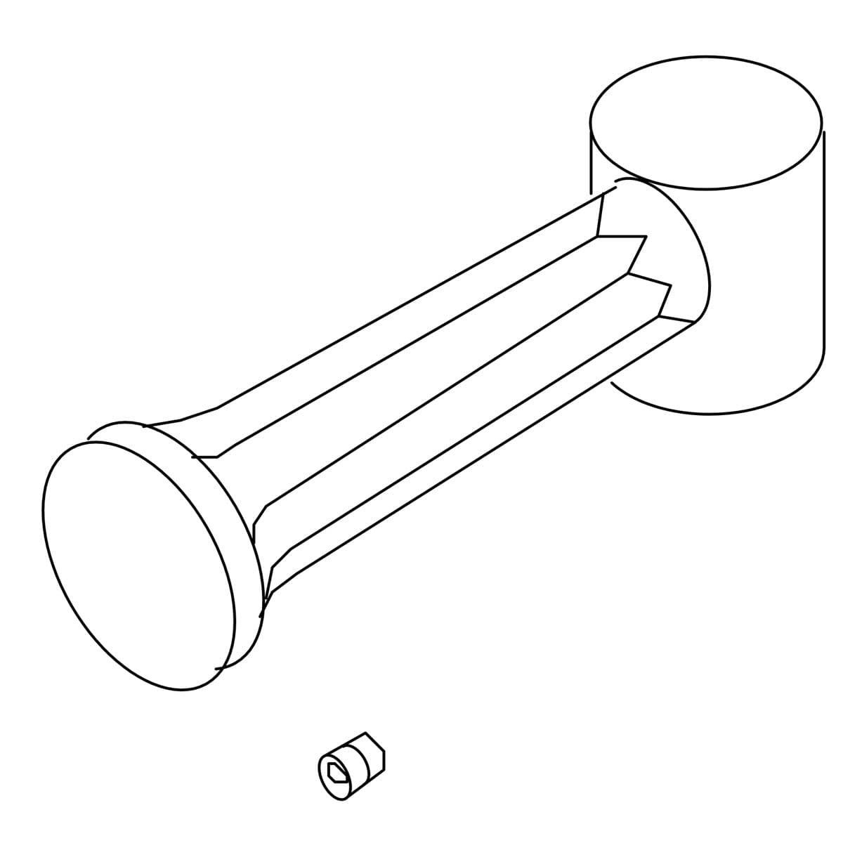 Kohler Genuine Parts Handle KIT - Vibrant Brushed Nickel by Kohler Genuine Parts