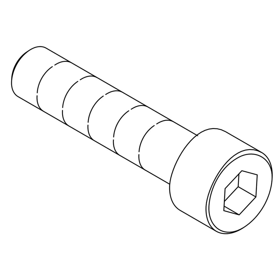 Kohler Genuine Parts Screw, 6-32 X .625, Socket by Kohler Genuine Parts