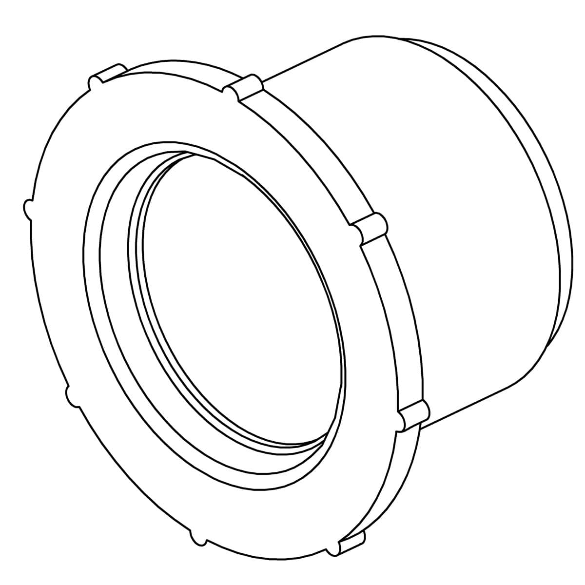 Jet Flange, Retail by Kohler Genuine Parts