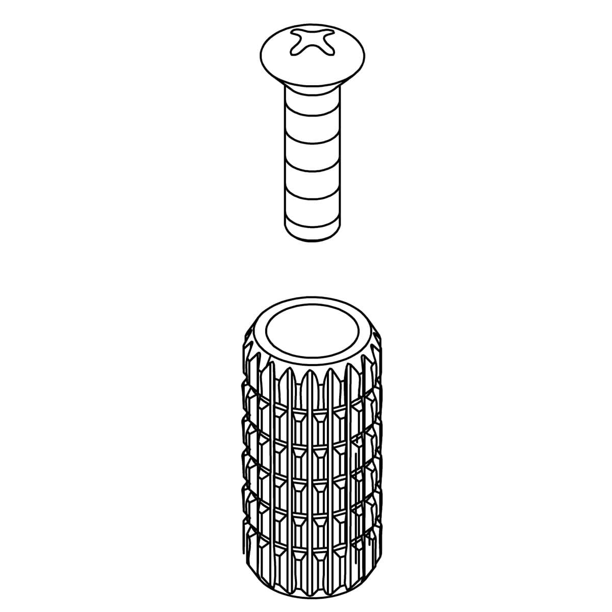 Kohler Genuine Parts STEM Extension/screw KIT by Kohler Genuine Parts