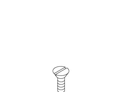 Screw, Flathead by Kohler Genuine Parts