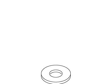 Washer, 3/8" Plain by Kohler Genuine Parts