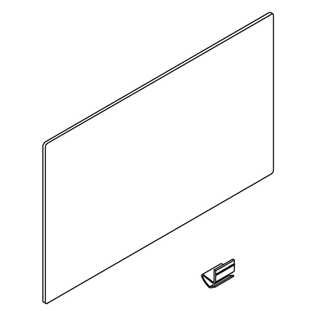 Kohler Genuine Parts Access Panel Assy, 1357-LA/RA - White by Kohler Genuine Parts