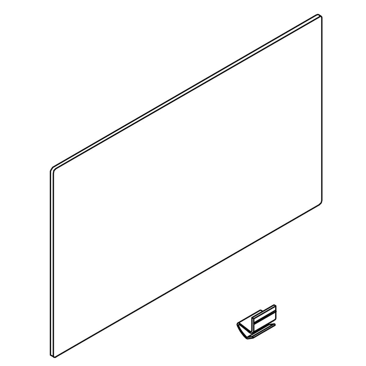 Kohler Genuine Parts Access Panel Assy, 1357-LA/RA - White by Kohler Genuine Parts