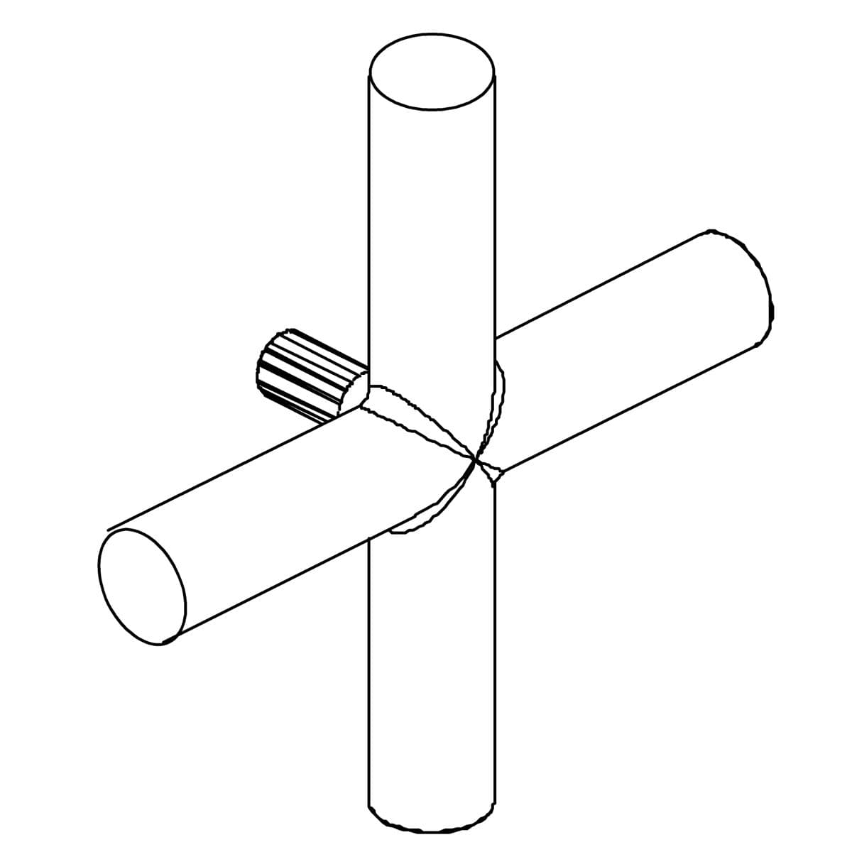 Kohler Genuine Parts Handle,cross - Vibrant Brushed Nickel by Kohler Genuine Parts