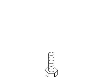Kohler Genuine Parts Bolt, HEX HD, Metric by Kohler Genuine Parts