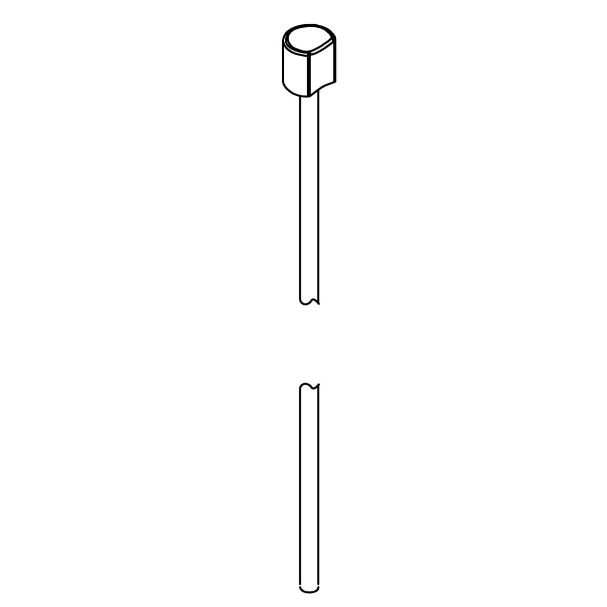 Kohler Genuine Parts LIFT ROD ASSY - Vibrant Brushed Moderne Brass by Kohler Genuine Parts