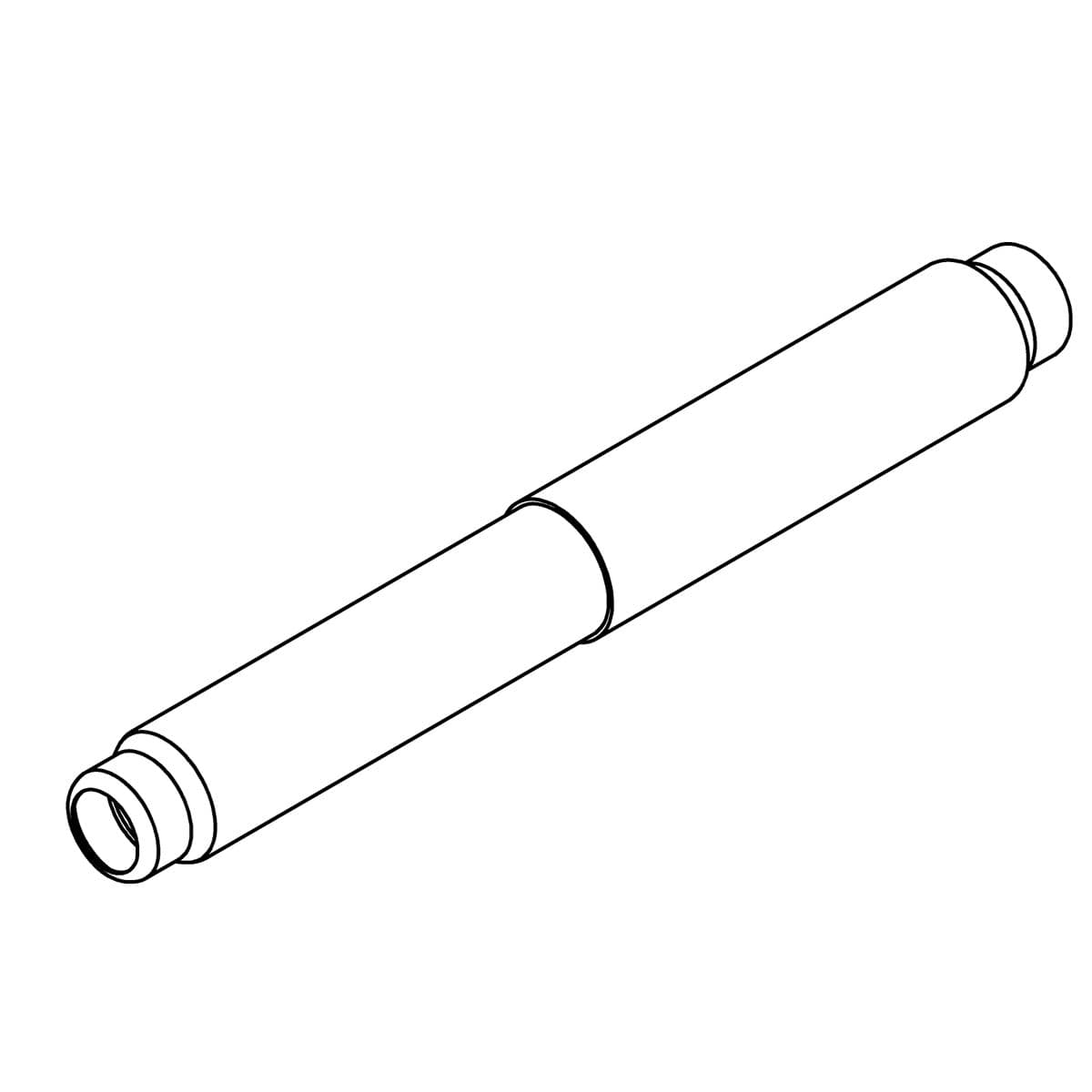 Kohler Genuine Parts Assembly, Toilet Paper Roller - Vibrant Brushed Nickel by Kohler Genuine Parts