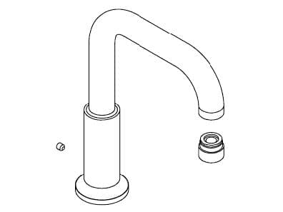 Kohler Genuine Parts Spout KIT - Vibrant Brushed Nickel by Kohler Genuine Parts