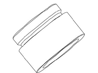 Kohler Genuine Parts Housing Assy, Aerator - Vibrant Brushed Nickel by Kohler Genuine Parts