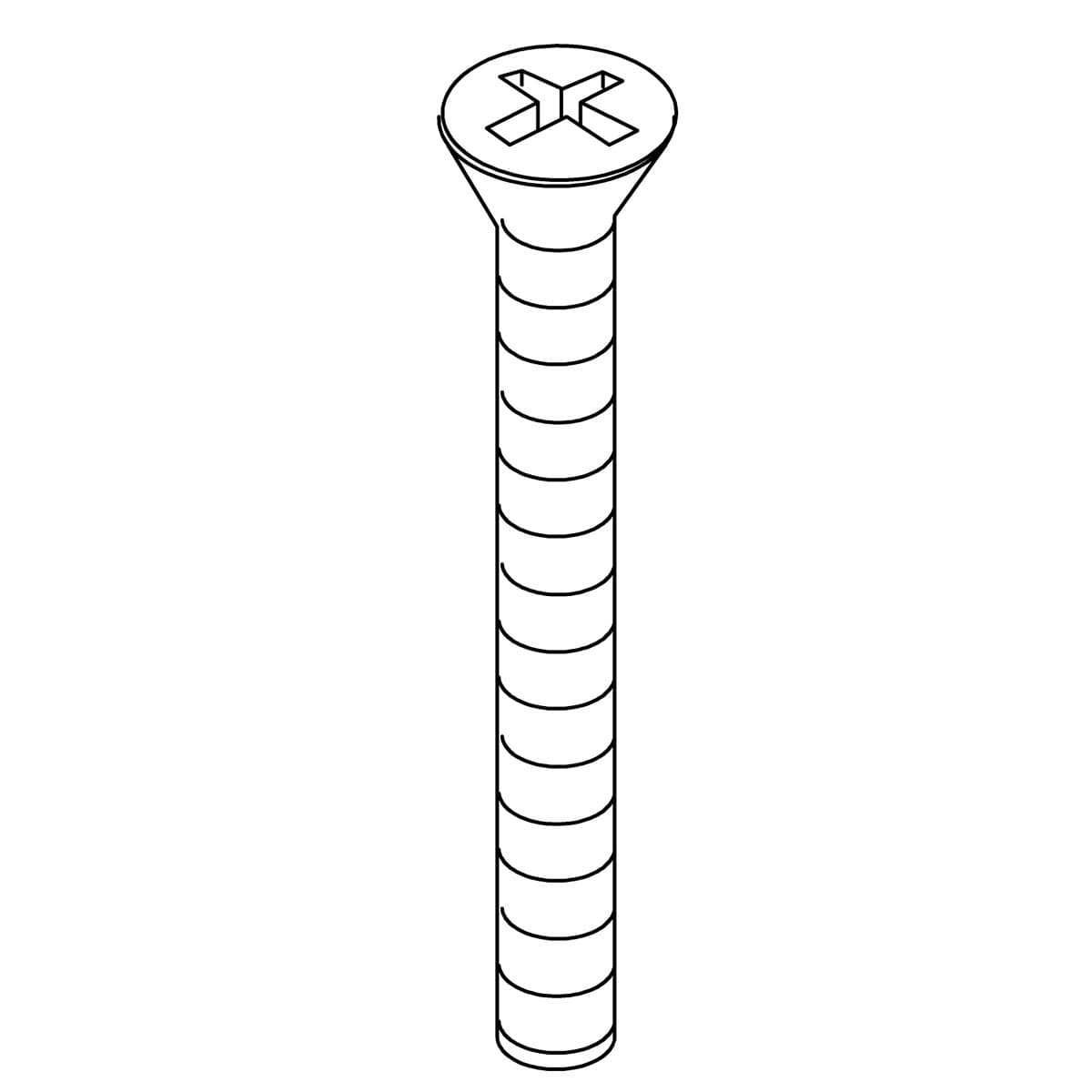 Kohler Genuine Parts Screw, #8-32 X 1.625 by Kohler Genuine Parts