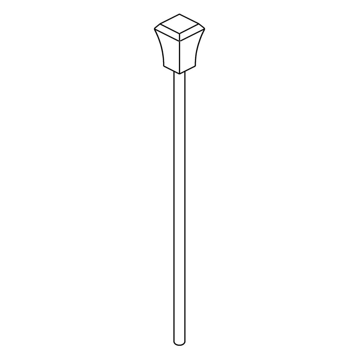 Kohler Genuine Parts LIFT ROD Assembly - Vibrant Brushed Nickel by Kohler Genuine Parts