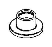 Kohler Genuine Parts Escutcheon - Vibrant Brushed Moderne Brass by Kohler Genuine Parts