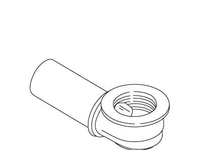 Kohler Genuine Parts Elbow & TUBE Sa,drain,1.5 by Kohler Genuine Parts