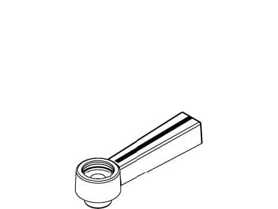 Kohler Genuine Parts Handle, LAV - Polished Chrome by Kohler Genuine Parts