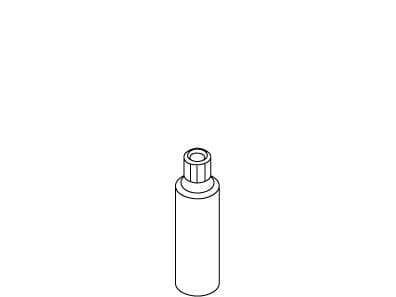 Kohler Genuine Parts Extension, DECK Mount STEM - Polished Chrome by Kohler Genuine Parts