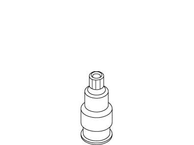 Kohler Genuine Parts Extension, LAV - Vibrant Brushed Nickel by Kohler Genuine Parts