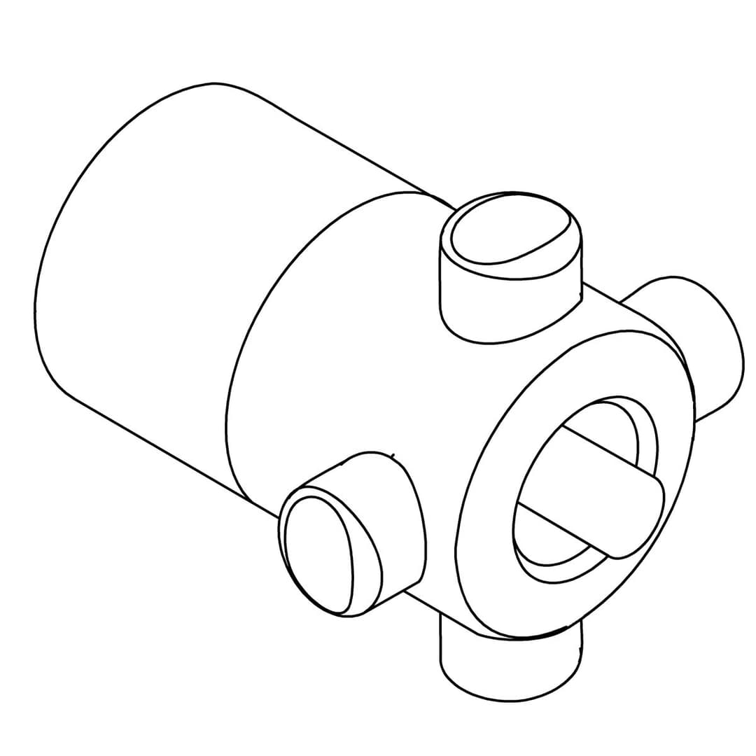 Kohler Genuine Parts Adapter, Valve Stem-std - Bright Chrome by Kohler Genuine Parts