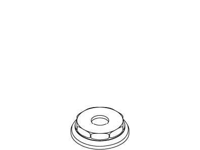 Kohler Genuine Parts Base, DECK Mount Spout - Polished Nickel by Kohler Genuine Parts