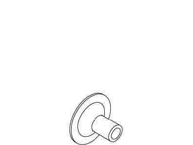 Kohler Genuine Parts Base, Handle - Polished Chrome by Kohler Genuine Parts