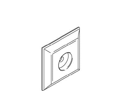 Kohler Genuine Parts Escutcheon - Vibrant Brushed Nickel by Kohler Genuine Parts