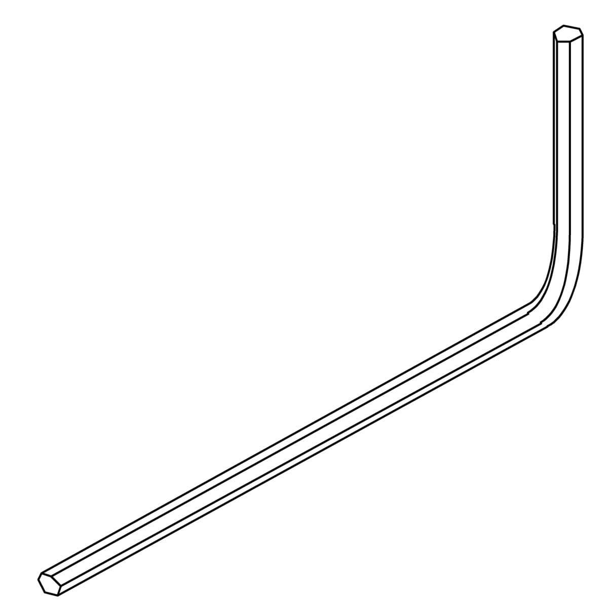 Wrench, .078 Allen by Kohler Genuine Parts