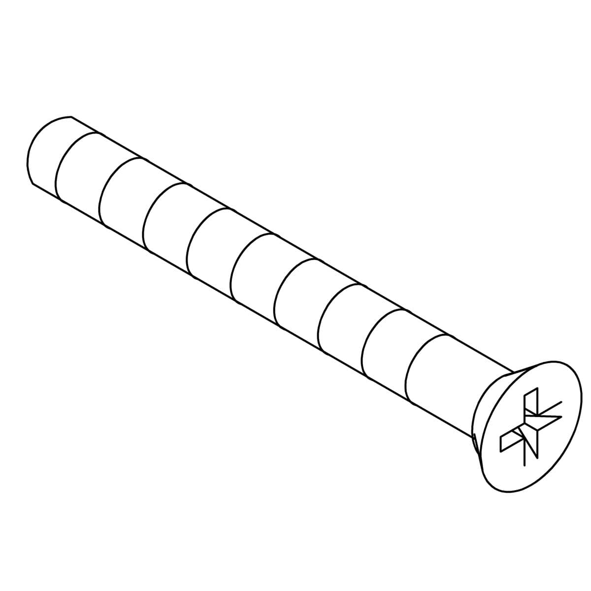 Kohler Genuine Parts Screw, M4 X 35MM LONG by Kohler Genuine Parts