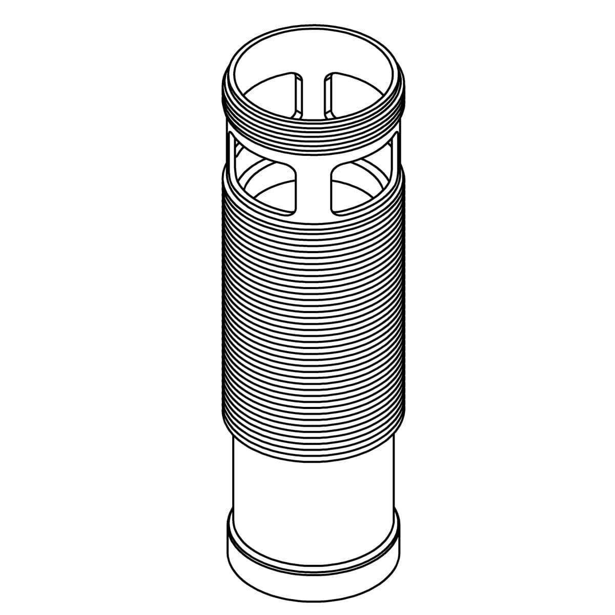 Kohler Genuine Parts BODY Assembly, Clicker Drain - Bright Chrome by Kohler Genuine Parts
