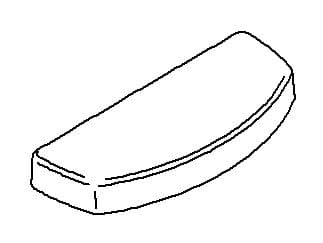 Kohler Genuine Parts Toilet TANK Cover - Black Black by Kohler Genuine Parts