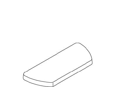 Kohler Genuine Parts Cover, TANK - Biscuit by Kohler Genuine Parts