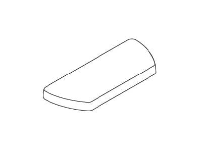 Kohler Genuine Parts Cover, TANK - White by Kohler Genuine Parts