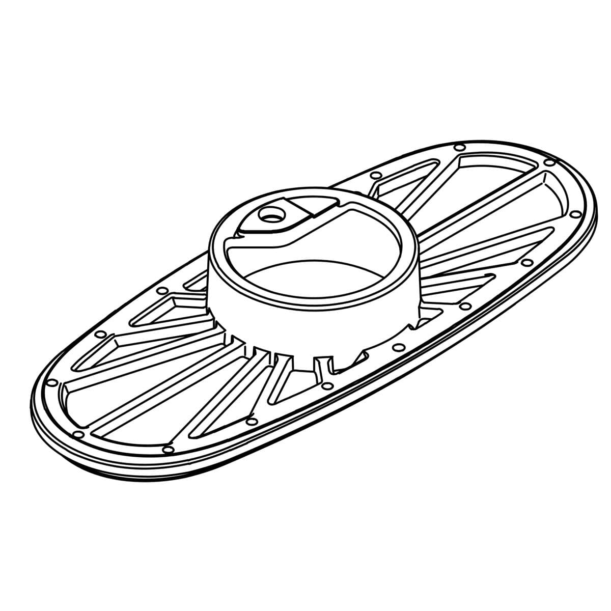 Kohler Genuine Parts Putty Plate,over Mold-4 by Kohler Genuine Parts