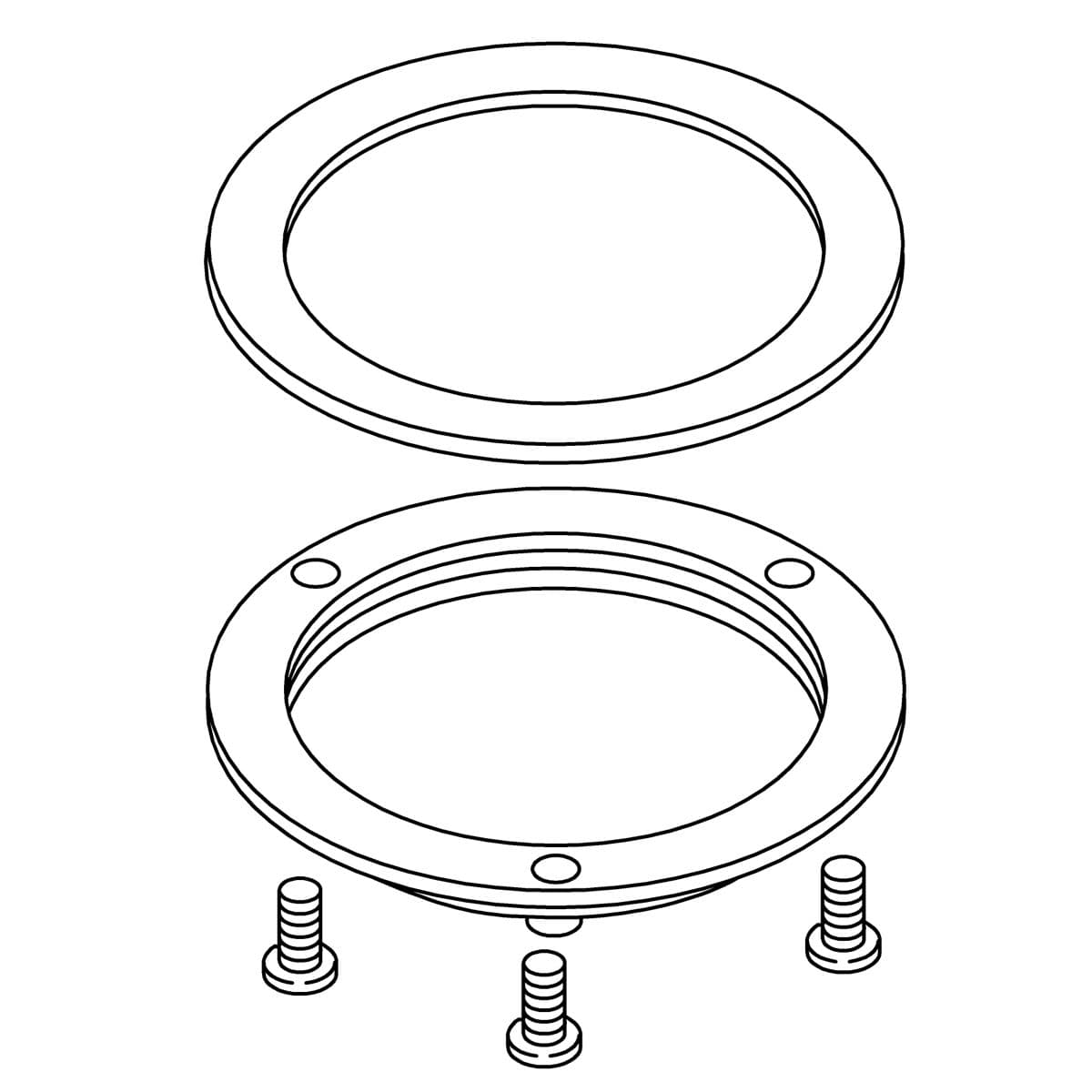 Kohler Genuine Parts Mounting KIT, Duostrainer by Kohler Genuine Parts