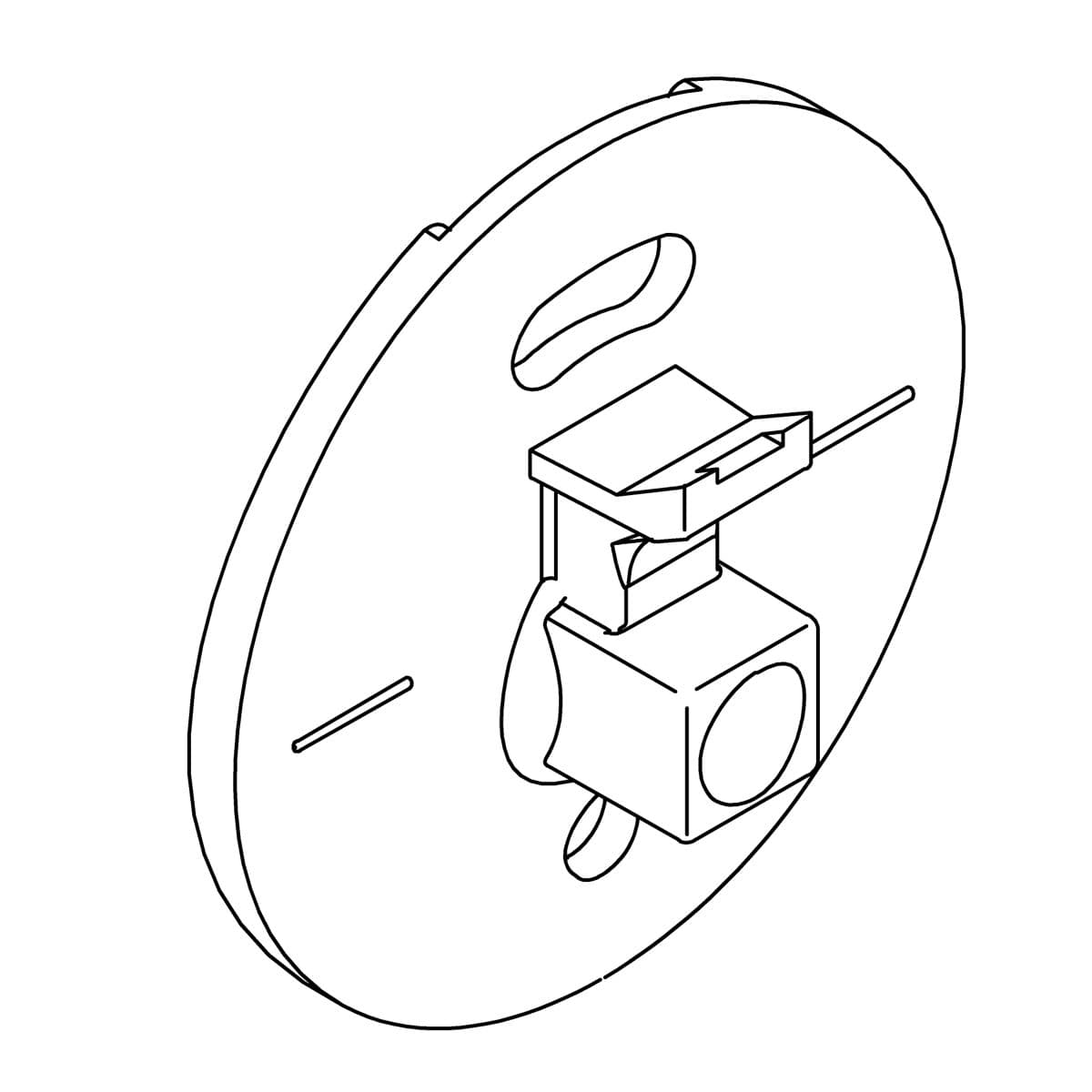 Plate, Wall Mount by Kohler Genuine Parts