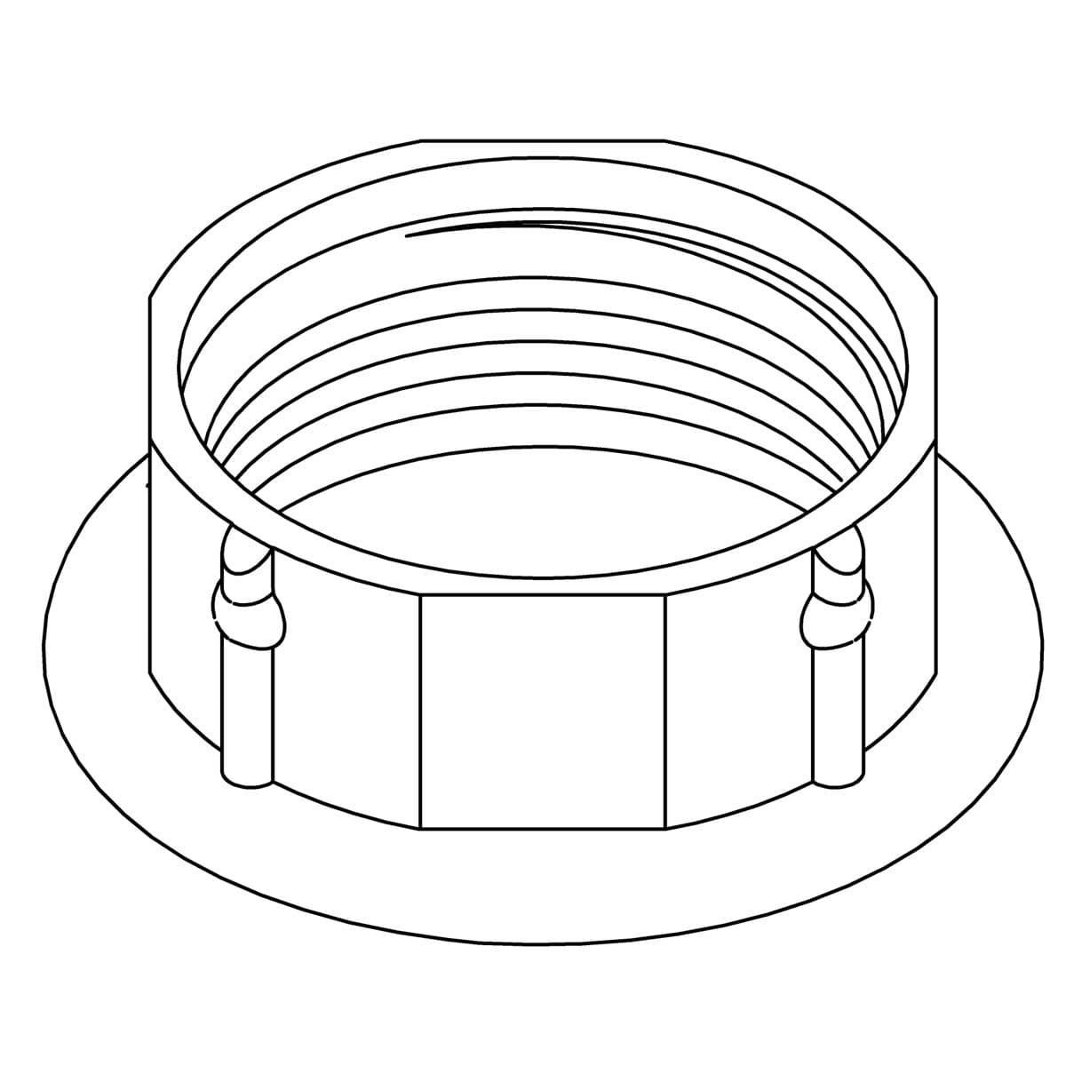 Upper Nut by Kohler Genuine Parts