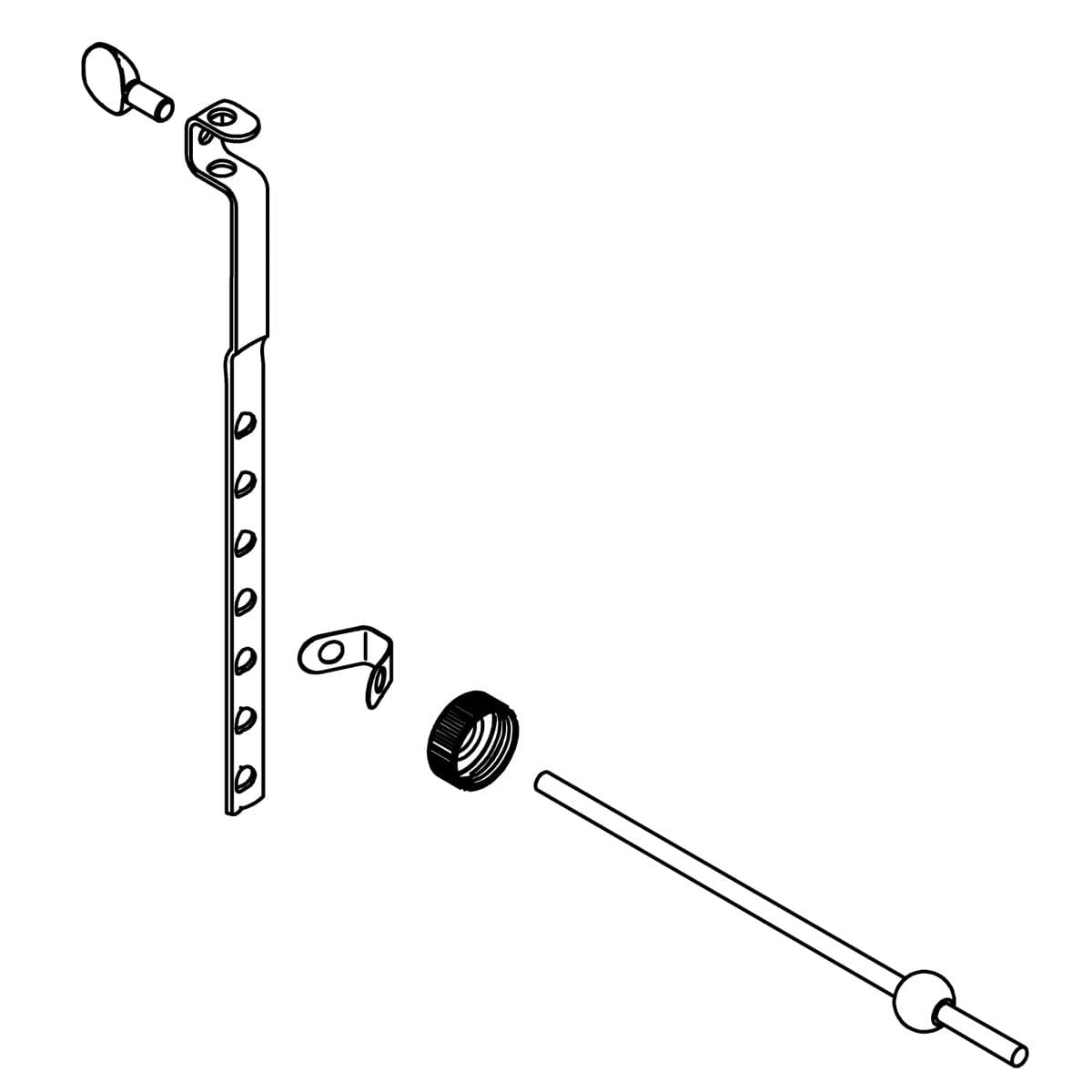 Kohler Genuine Parts Drain Rod/link ASSY by Kohler Genuine Parts