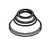 Kohler Genuine Parts Escutcheon - Vibrant Brushed Bronze by Kohler Genuine Parts
