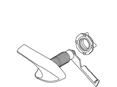 Kohler Genuine Parts LH TRIP Lever KIT - Vibrant Brushed Bronze by Kohler Genuine Parts
