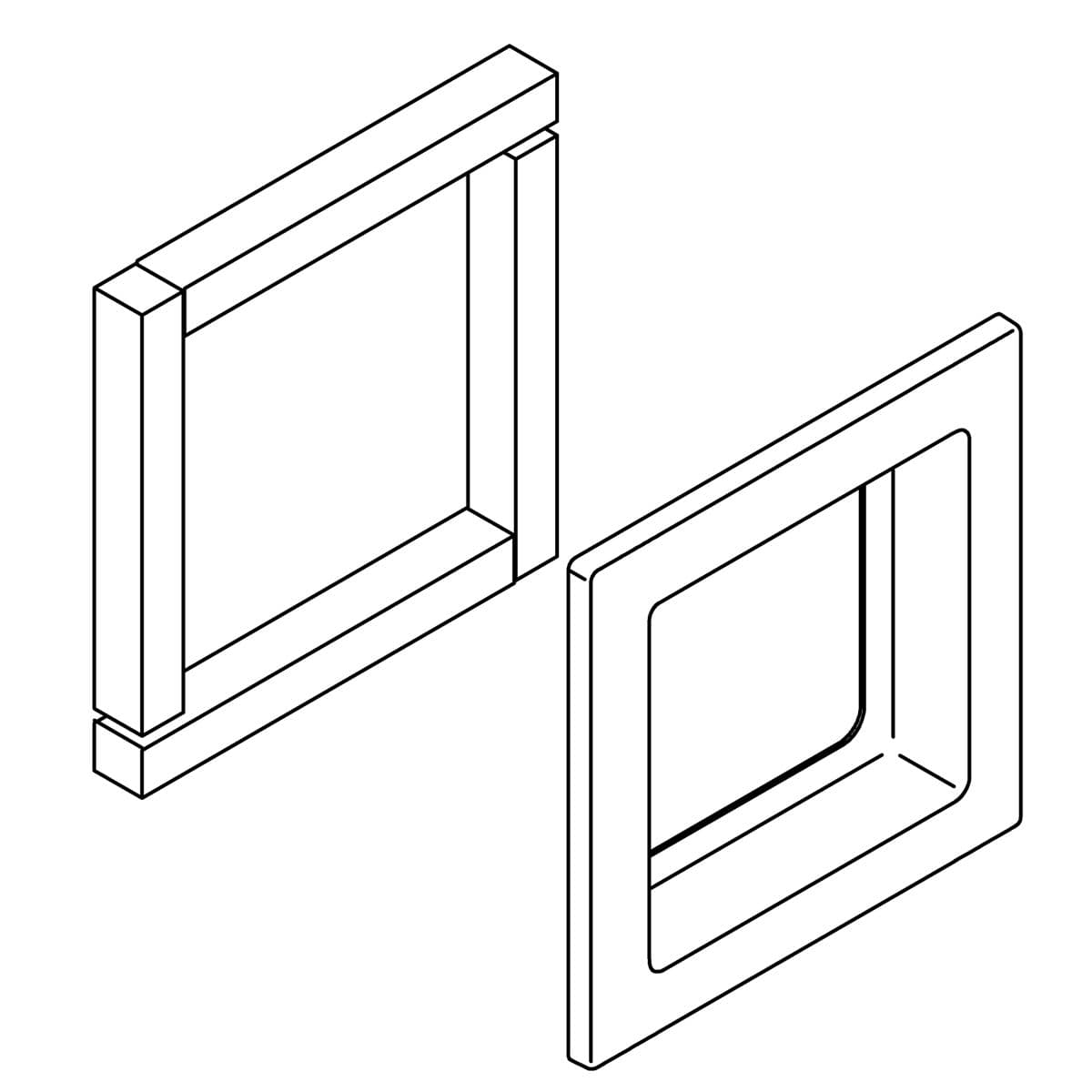 Kohler Genuine Parts Escutcheon KIT - Matte Black by Kohler Genuine Parts