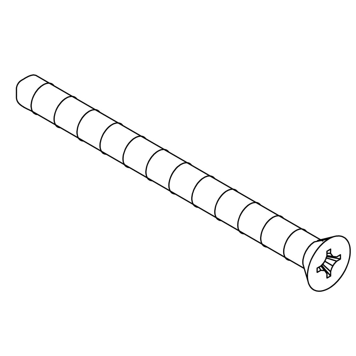 Kohler Genuine Parts Screw, 10-24 X 2.50, Countersunk by Kohler Genuine Parts