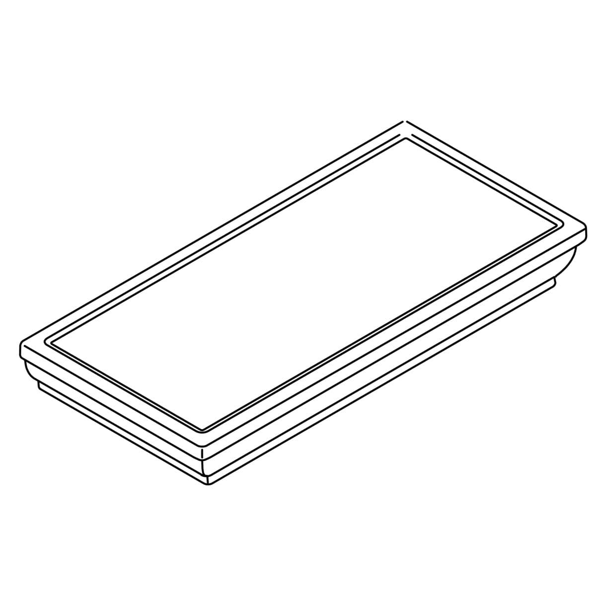 Kohler Genuine Parts Cover, TANK - White by Kohler Genuine Parts