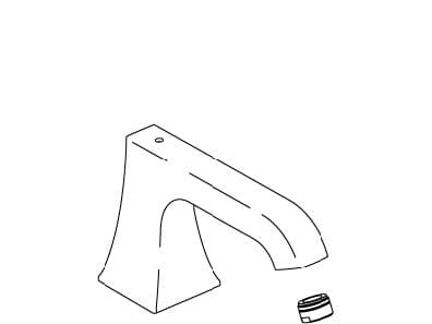 Kohler Genuine Parts Spout KIT - Vibrant Brushed Nickel by Kohler Genuine Parts
