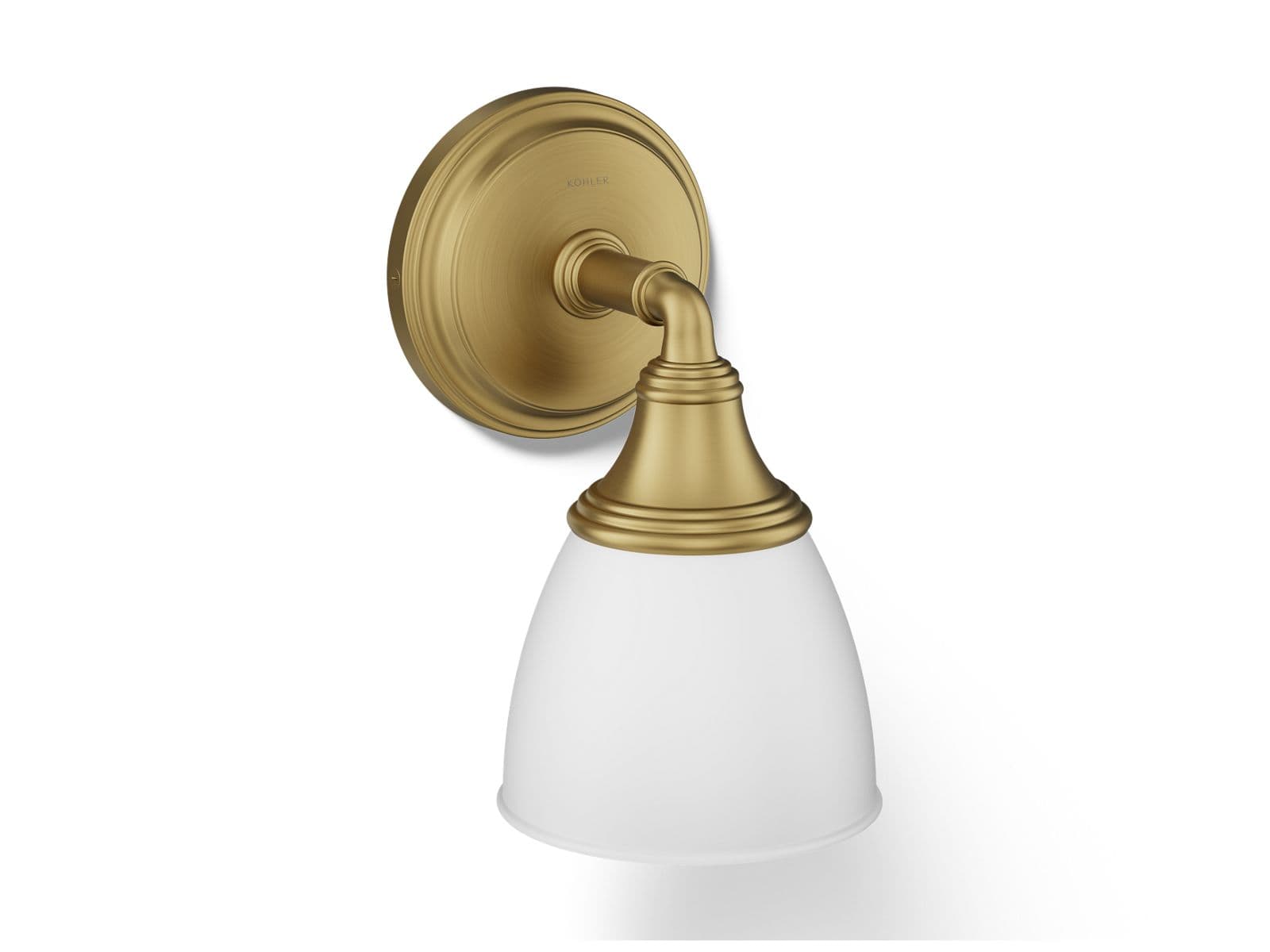 Kohler Devonshire One-light sconce - Brushed Moderne Brass by Kohler