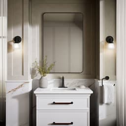 Products in use in close room view