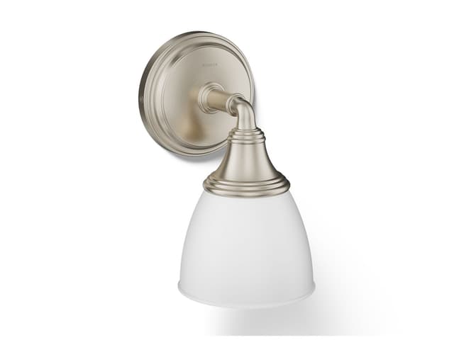 Kohler Devonshire One-light sconce - Brushed Nickel