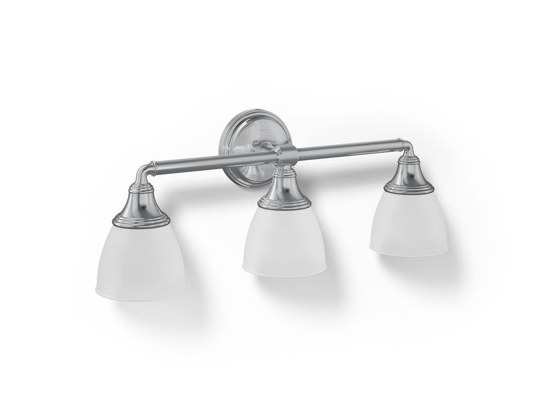 Kohler Devonshire Three-light sconce - Polished Chrome by Kohler