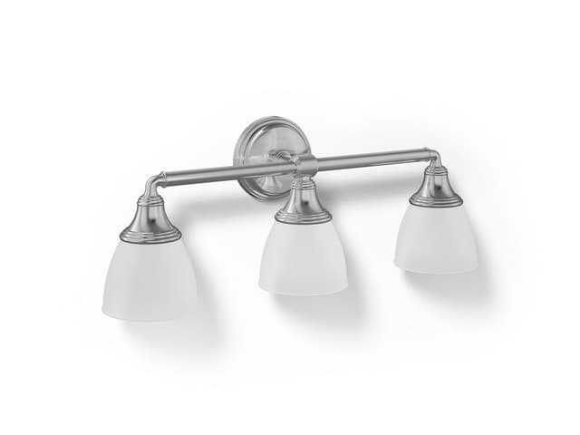 Kohler Devonshire Three-light sconce - Polished Chrome